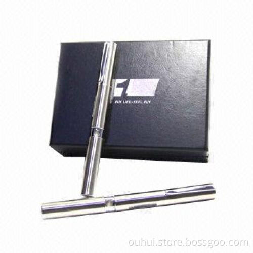 Rechargeable eGo electronic smoke in pen style